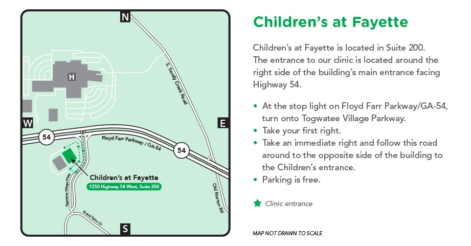 Fayette Location Map