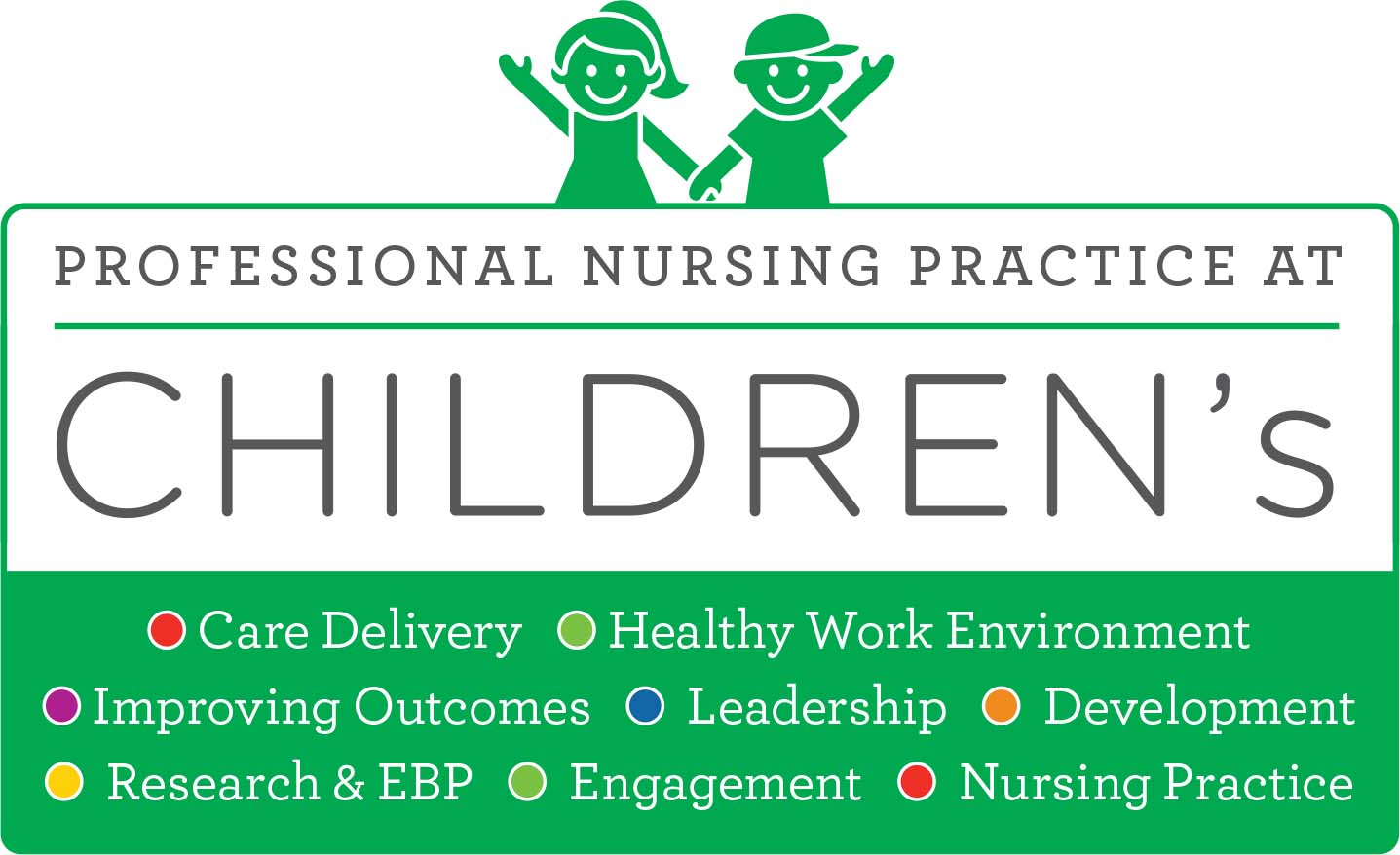professional nursing practice model at Children's