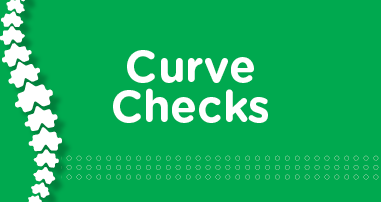 Green background with "Curve Checks" text