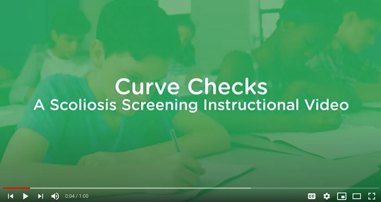 scoliosis curve checks video